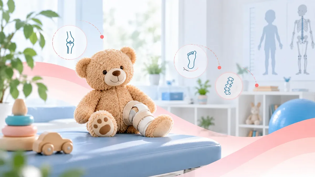 Приём детского ортопеда в клинике «В Надежных Руках»