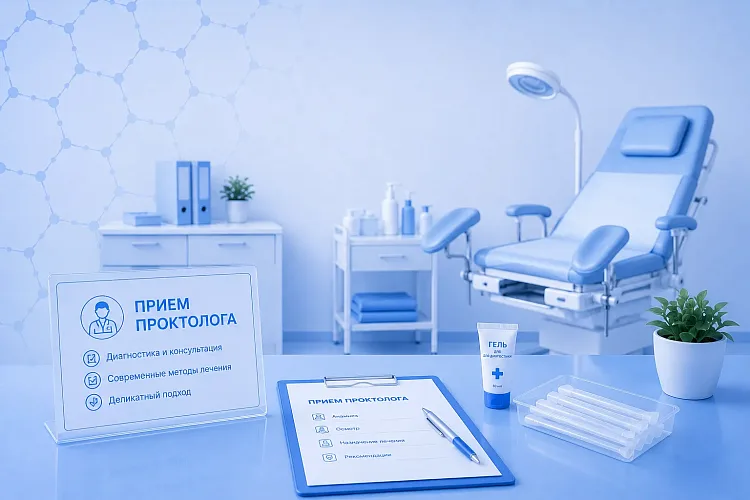 Приём проктолога